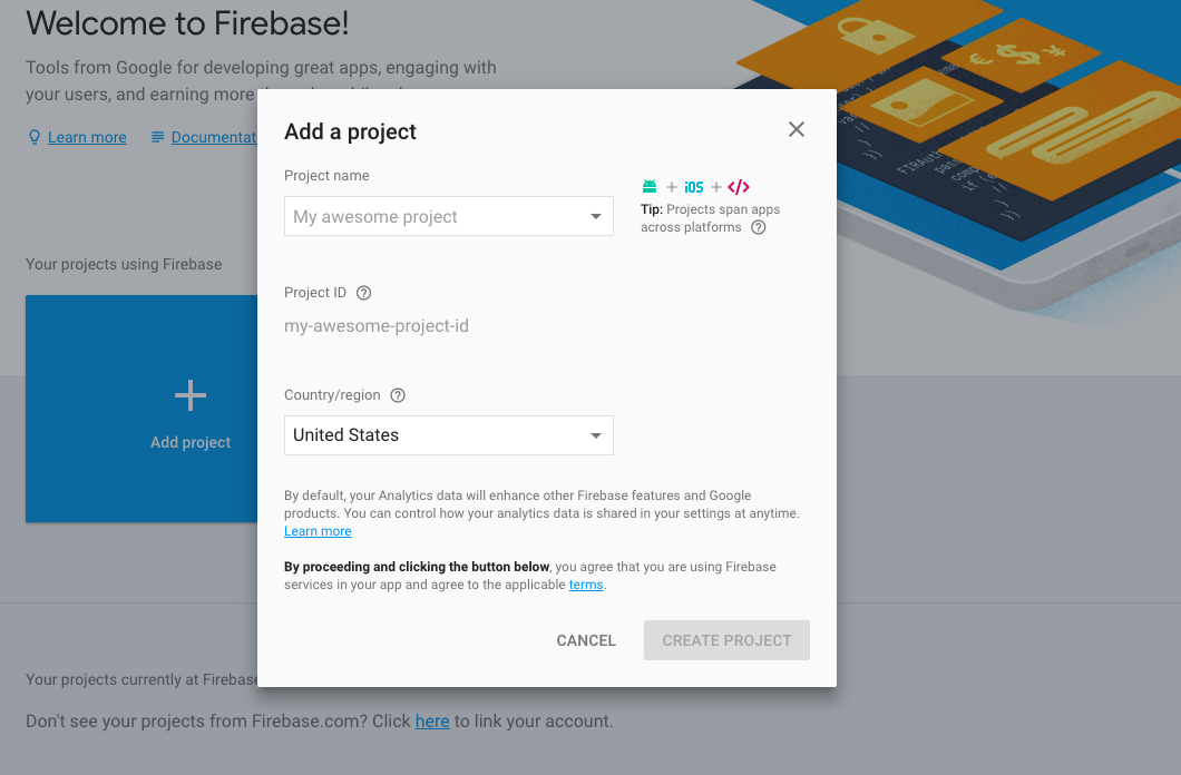 firebase image