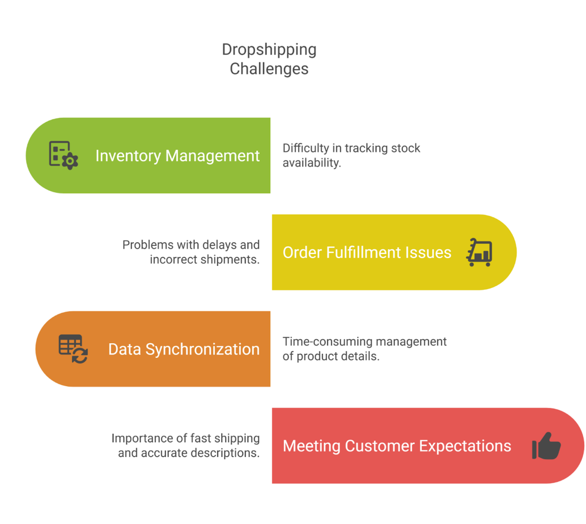 dropshipping challenges