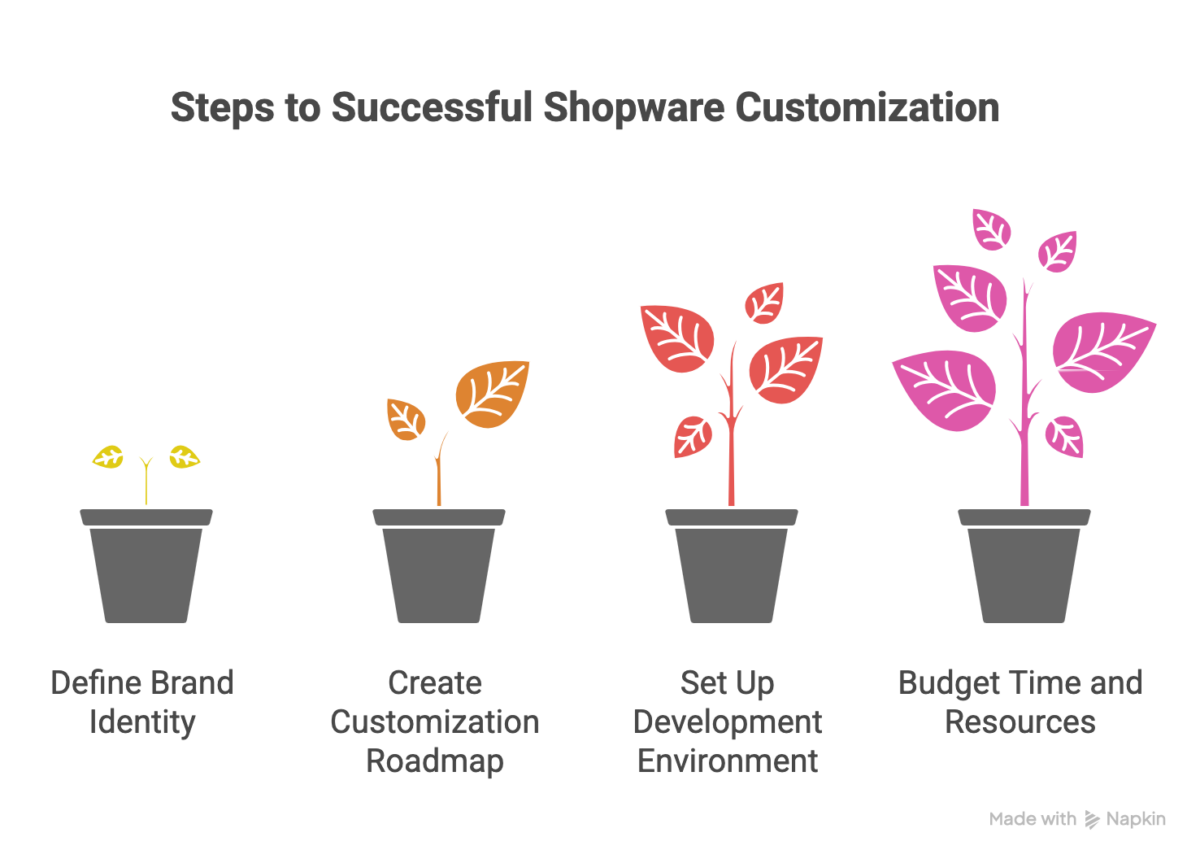 Steps to Successful Shopware Customization