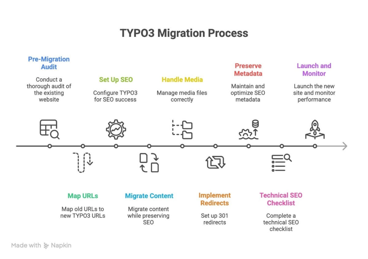 Typo 3 migration process